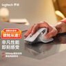 罗技（Logitech）大师系列 MX Master 3S 无线蓝牙鼠标 人体工学 办公 静音鼠标 高端 珍珠白 带无线接收器 实拍图
