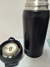 膳魔师（THERMOS）保温杯316钢350ml男女士儿童水杯圣诞元旦新年礼物JNL-350S暗夜黑 实拍图