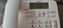 飞利浦(PHILIPS）电话机座机 固定电话 办公家用 来电显示 双接口 免电池 CORD118白色 实拍图