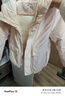 优衣库童装男童女童高性能复合连帽外套/保暖厚衣服473309 11 粉红色 130 实拍图