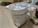 美的（Midea）电煮锅 宿舍小锅 小电锅 学生寝室一体泡面火锅多功能 不锈钢0涂层 电蒸锅 电热锅 XZE1614 配蒸笼 实拍图