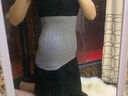 南极人羊绒护腰带保暖腰腹宫 带口袋可放暖宝加热护腰 暖肚子肚围腰围 精致灰【四季款】 L（100-130斤） 实拍图