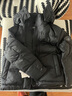 坦博尔羽绒服女短款时尚潮流可脱卸帽百搭保暖外套550388T 黑色 155  实拍图