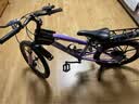 永久儿童自行车6-10-15岁以上中大童变速减震山地车单车赛车男女孩 辐条-维卡紫【减震 碟刹 99%装】 20寸7速【适合130-155cm】 实拍图
