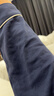 京东京造【10A抑菌】A类一等品50支纯棉睡衣男睡衣秋冬情侣家居服绀青L 实拍图