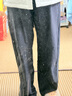 优衣库女装针织廓形长裤快干速干吸汗高腰弯刀镰刀裤479688 08 深灰色 S /155/64A 实拍图