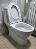 箭牌（ARROW） 家用马桶大冲力直冲式马桶防臭节水加大管道普通马桶AEB12601 冲落直冲|移位可用-12601 350mm坑距 实拍图