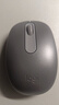 罗技（Logitech）M196 无线蓝牙鼠标 办公鼠标 笔记本商务办公家用 小巧便携 对称手型 石墨灰 实拍图