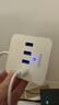 绿联USB3.0分线器扩展坞 集线器HUB拓展坞高速4口 适用笔记本电脑台式机一拖多接口转换器转接头延长线 【USB3.0*4+C口供电】方形款 1.5米 实拍图
