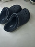 卡骆驰（CROCS）贝雅克骆格保暖拖鞋|205969 黑色-060 39(240mm)  实拍图