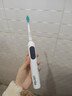 usmile笑容加电动牙刷  缓震清洁刷头 P10昆仑白 365天续航 新婚情侣送男友女友 生日礼物 实拍图