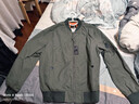 马登工装美式空中MA1飞行员夹克军事风短款外套复古棒球服男潮秋上衣 绿色 XL 实拍图