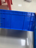幸蕴塑料周转箱410*300*150mm 零件物料盒 收纳整理配件箱 胶筐长方形盒子 不带盖 蓝色LH-X380 实拍图