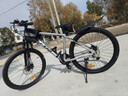 京东京造 XC350山地自行车铝合金禧玛诺21速油压碟刹成年人学生17寸时空银 实拍图