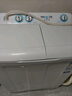 海尔（Haier）双桶洗衣机半自动 家用大件洗 12公斤大容量 一级能效省水电 以旧换新 双缸 原厂品质XPB120-81D2 实拍图