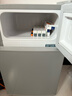 奥克斯（AUX）家用双门迷你小型冰箱 冷藏冷冻保鲜小冰箱 宿舍租房节能电冰箱 【国家补贴】BCD-24K118 基础款 银色 实拍图