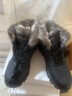 全洲狼 雪地靴男冬季新款东北棉鞋男大码抗寒防水加绒保暖轻便防滑靴子 黑色棉鞋-升级版 加绒 42 (260mm) 实拍图