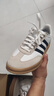 adidas「T头鞋」GRADAS休闲网球文化板鞋男女阿迪达斯官方轻运动 白色/卡其色/黑色 40 实拍图