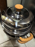 苏泊尔（SUPOR）蒸锅家用不锈钢双层汤锅蒸笼大容量多功能·木韵系列EZ26JBS16 实拍图