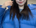 波司登（BOSIDENG）25新款泡芙90绒羽绒服商场热卖明星同款小个子女款外套B250243102 布鲁斯蓝5A34 S 160/84A充绒量238g 体重约110-125斤 晒单实拍图