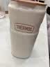 膳魔师（THERMOS）保温杯不锈钢随行杯马卡龙色系桌面水杯学生女士情侣杯子 TSK2 米白咖 440ml 实拍图