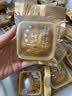 劣狐狐75g月饼底托 加厚加高茶色100个 冰皮广式月饼蛋黄酥托底包装 实拍图