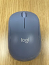 罗技（Logitech）M221 轻音鼠标 无线鼠标 办公鼠标 对称鼠标 带无线微型接收器 雾霭蓝 实拍图