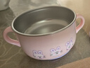 乐扣乐扣辅食碗婴儿米糊碗宝宝餐具吃饭儿童碗1-3-6岁不锈钢小学生汤碗 实拍图
