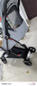 好孩子（gb）轻便婴儿车碳纤维宝宝手推车可坐可半躺易折叠D5000飞羽 浅灰 实拍图