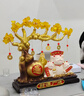 冠珺号新中式发财树招财猫摆件客厅玄关办公室装饰新店开业礼物乔迁礼物 财源广进发财树招财猫【彩盒款】 京东物流 实拍图