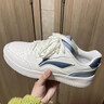 李宁元宝丨板鞋运动鞋男鞋低帮小白鞋秋冬简约潮流轻质百搭休闲鞋 云雾白/浅灰蓝(339男款)-4 元宝 43.5 实拍图