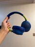 JBL JR460NC 头戴式降噪蓝牙儿童耳机【国家补贴】益智沉浸式无线大耳包玩具英语网课背书耳机 湖水蓝 实拍图