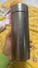 丽贝德商务钛杯保温杯内外纯钛泡茶杯大容量礼盒 皓月银 460ML 实拍图