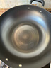 爱仕达（ASD）炒锅铸铁锅不锈无涂层平底炒菜锅34cm燃气电磁炉通用WG8334QB 实拍图