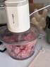 小熊（Bear）绞肉机家用 绞馅机 碎肉机 多功能料理辅食机搅拌机打肉机饺子肉馅蒜蓉机 搅肉机QSJ-E03C8 约2L 实拍图