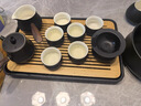 南山先生 简逸双侧把礼盒装陶瓷茶具套装日式功夫茶具黑陶侧把壶整套茶具 简逸双侧把茶盘套装 实拍图