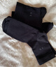 浪莎袜子男纯棉抑菌防臭男袜全棉吸汗透气男士棉袜 黑色6双 均码 实拍图