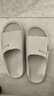 洁丽雅防臭拖鞋男士夏季2025新款居家室内浴室洗澡eva家用防滑凉拖鞋女 浅灰 【1.0性价比 | 无甲醛致癌物】 40-41 【适合39-40码】 实拍图