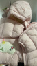 巴拉巴拉童装儿童羽绒服宝宝男女童2025冬装新款婴儿外套保暖上衣泡芙羽绒 粉色小苹果60356-白鸭绒 90 （充绒量71g 适合1-2岁） 实拍图