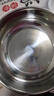 【不锈钢】和面盆厨房烘焙家用火锅盆洗菜打蛋汤锅盆醒面盆料理盆 30cm【热卖款】不锈钢 和面盆 实拍图