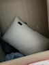 海澜之家（HLA）全棉枕头五星级酒店可水洗白色立体高枕48*74cm一只（内充950g） 实拍图