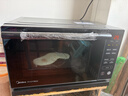 美的（Midea）微碳系列 下拉门微波炉 附烤箱功能 杀菌家用 800w变频 光波速热（PC20M5T） 实拍图