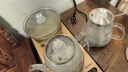 友家铺子（Biooner）全自动上水电热水壶烧水壶家用办公茶台一体机茶桌茶几嵌入式茶具套装 玫瑰金三件套 实拍图