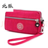 北狐新款帆布包牛津布尼龙防水手拿包零钱包女士包休闲包妈妈迷你小包 蔷薇红色 实拍图