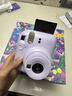 INSTAX富士instax立拍立得 一次成像相机 mini12精美礼盒 鸢尾骑士 含10张fafa花边相纸 实拍图