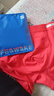 海澜之家内裤男纯棉男士内裤抗菌透气纯棉内裤男士宽松大码裤衩裤头男内裤 红色/红色/红色-10A抗菌纯棉 3条 XL -175/100(130-150斤) 实拍图