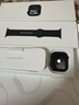 Apple/苹果 Watch Series 10 智能手表GPS款46毫米亮黑色铝金属表壳黑色运动型表带S/M MX263CH/B 实拍图