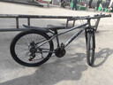 永久山地自行车26英寸24速男女式成人学生青少年城市越野单车 灰 实拍图