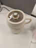 JIEXG养生壶 热牛奶杯 养生杯 煮茶花茶银耳静音 热牛奶神器烧水壶办公室烧水杯 热奶杯 0.8L 【升级容量】多功能炖煮 实拍图