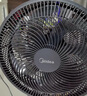 美的（Midea）【超级单品】七叶轻音立式电风扇家用柔风落地扇台式桌面小型风扇大风量节能摇头宿舍电扇 SAF30AB 实拍图